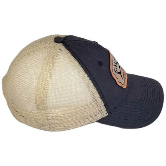 Salt Life trucker cap Adventure Seas Division Hat Mesh Back Snapback Adjust - Picture 3 of 8